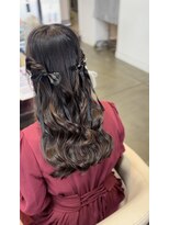 アヴァンス 北花田店(AVANCE)&nbsp;ハーフツインヘアアレンジ