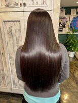 アルファ(alpha)&nbsp;リタッチカラー＋キューティクル増強トリートメント＋マーブ