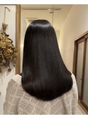 地毛風髪質改善カラー