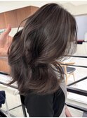 ハイライトバレイヤージュダブルカラーケアブリーチ30代40代