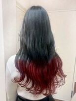 エターナルバイマティーナ(Eternal by MATINA)&nbsp;【ブラック×レッド×グラデーション】池袋美容室