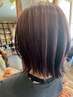アンブレラカラー＋ホームケアトリートメント付き￥16830→