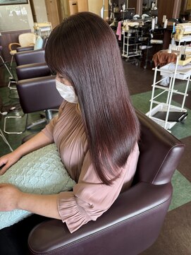 シャンプー ボーイ 宮崎柳丸店(SHAMPOO BOY) ピンクブラウン【宮崎市/カラー】