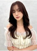 レイヤー/ネビージュ/韓国ヘア/イメチェン/縮毛矯正/中野/