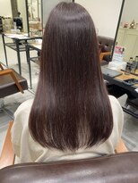 フォルテ 島田店 髪質改善 ピンクブラウンカラー