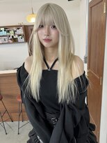 リヴ ウメダ(LIV umeda)&nbsp;抜きっぱなしブロンド/ホワイトブロンド/トリプルカラー/梅田