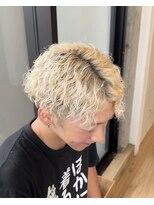 シルク バイ ルカ(SilQ by Luca) ブリーチ×波巻きスパイラル