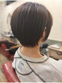 スタイリング簡単☆ナチュラル小顔ショート【大宮】