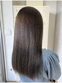 透明感引き立つ大人オリーブカラー仕上げ