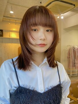 ガーデン 渋谷(GARDEN) レイヤー　顔周りカット　似合わせ　小顔　前髪