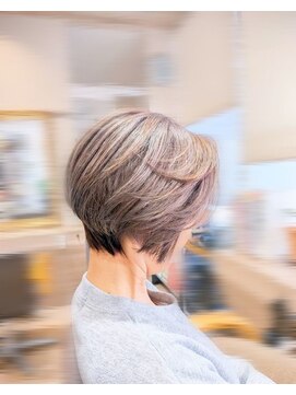 ヘアーズファイン(hair's fine) 30代40代50代◎髪質改善ショートボブ×大人丸みカット