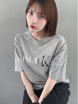 フッズ(HOODS) 切りっぱなし　ボブ