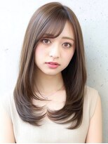 バイエイト(X８)&nbsp;美髪レイヤーカット/顔まわりレイヤー/くびれミディアムレイヤー