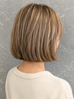 ブロッサム 鶴瀬店(Blossom)&nbsp;大人ハイライト×切りっぱなしボブ