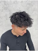 ツイストパーマ/フェード