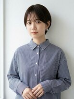 キビト(kibito) 黒髪マッシュショート曙橋若松河田20代30代40代