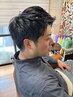メンズカット+眉カット+ミニスパ¥4000
