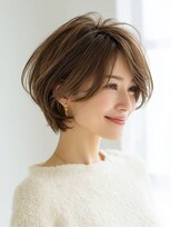 ビフィーノ リルネ(Bifino Rilune)&nbsp;40代ハイライトショートボブ