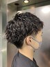 男性限定カット+ツイスパorスパイラルパーマ¥8800→7000円