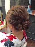 浴衣ぴったりな髪型