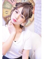 メイズ(MAZE) 【メイズ東中野・鍛原志行】編みこみハーフおだんご