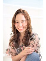 【noah parfait銀座】大人可愛い☆ゆるクシャミディアム