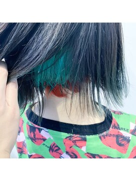 テクライズ 豊橋店(TECHRISE) ロックンロールターコイズ×オレンジ