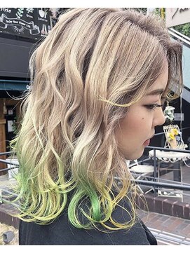 ローグ(LOGUE) 【LOGUE】外国人風ライムイエロー