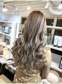 【lapis新宿】ホワイトベージュ＋ローライト