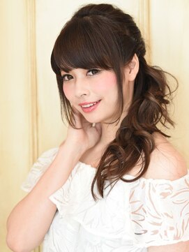 オーブ ヘアー ブランコ 久米川店(AUBE HAIR Blanco) 華やぐ♪王道フェミニンサイドアップ