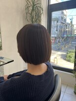 オトロ 自由が丘奥沢(Otro) 前髪/マチルダボブ/ピンクベージュ/インナーグレージュ/自由が丘