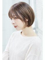 ミチオ ノザワ ヘアサロン ギンザ(Michio Nozawa HAIR SALON Ginza)&nbsp;似合わせカット×肩上丸みボブ【瀧上丈司】