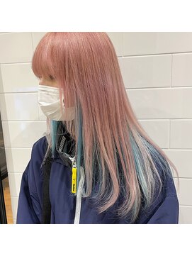 リー 天王寺(Lee) インナーカラーホワイト