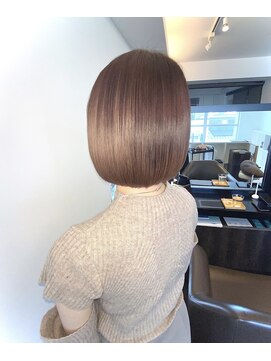 アールサロンプラスキャスパ 自由が丘(Rrsalon+CASPA) ミニボブ/切りっぱなしボブ/大人ボブ/肩上ボブ/髪質改善Tr