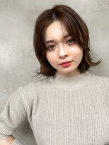 メゾンドイギー(MAISON de IGGY)&nbsp;小顔ヘルシースタイル#大人ガーリー#グレージュカラー