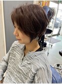 シンプルイズベスト!クビレショートボブ
