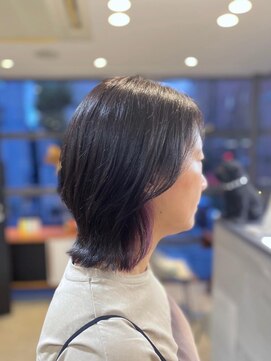 ニカイ(2F) インナーパープルピンク　レイヤー/インナーカラー