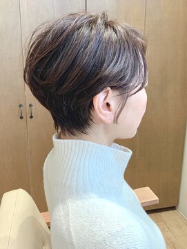 ヘアー ドレッサー パワードール(Hair Dresser) 50代、なんかいつもと違う甘さと柔らかさが可愛いショート！