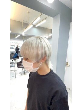 オズ 郡山桑野店(OZ) イメチェンハッシュカットフルバング似合わせレッドブラウン