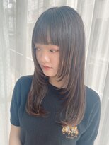 ヘアメイク ミチ 富田店(HAIRMAKE MICHI)&nbsp;【MICHI 富田店　杉本 郁美】顔周りレイヤー　艶感　髪質改善