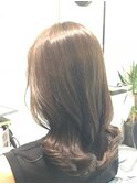フルバング/似合わせカット/レッドブラウン/30代40代/人形町