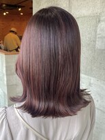 ミルヘアデザイン(mil hair design)&nbsp;韓国くびれレイヤーカットベージュカラーグレージュカラー