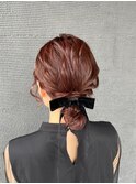 ヘアアレンジ/まとめ髪/お呼ばれヘア