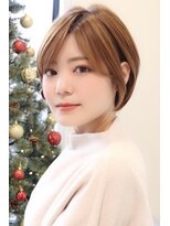 アイ(I.)&nbsp;【 Ｉ. 】30代からの襟足すっきり前下がりショートボブ　川口