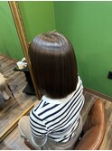 【海浜幕張で叶う髪質改善】扱い簡単さら艶ボブ