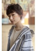 ニュアンスパーマ　ショート　くせ毛　代官山　中目黒　渋谷