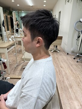 モリオフロムロンドン 大宮店(morio from London) 【かほ】刈り上げショート