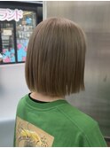 【切りっぱなしボブ】