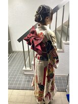 ファーレンピュアスウィート(fahren-pure-suite)&nbsp;成人式水引アップスタイル