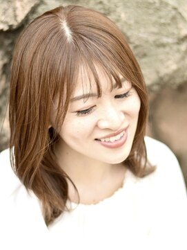 スイ(Sui) オレンジブラウン×ミディアムレイヤー